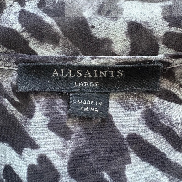 All Saints Penny Ambient Top | Size Large - Picture 7 of 7